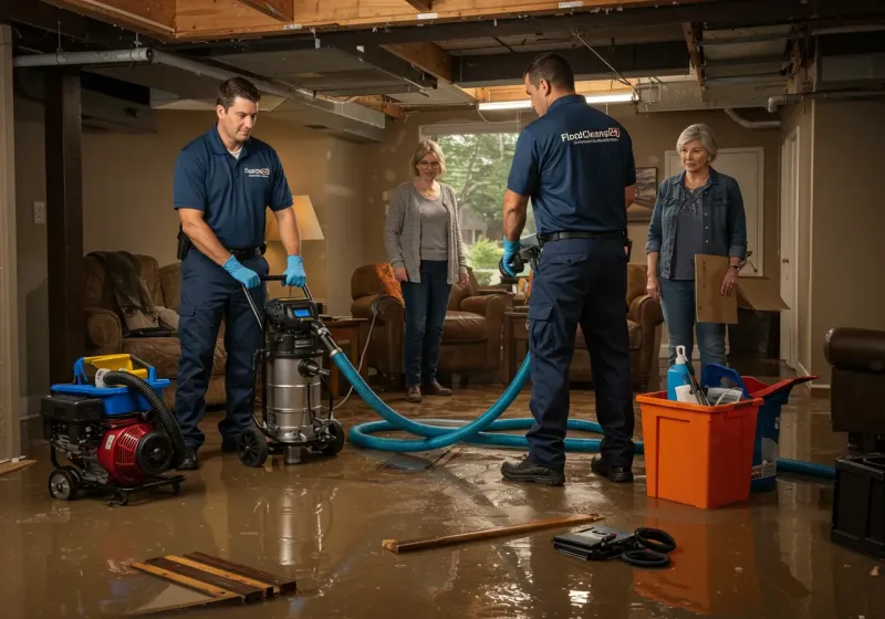 Basement Water Extraction and Removal Techniques process in Orange County, VT